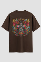 Camiseta Oversized MMA Skull Fighter – Onfight - lojaonfight