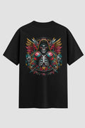 Camiseta Oversized MMA Skull Fighter – Onfight - lojaonfight