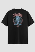 Camiseta Oversized Muay Thai Gang Sign: Est. '98 Oversized Muay thai OnFight P Preto Masculino