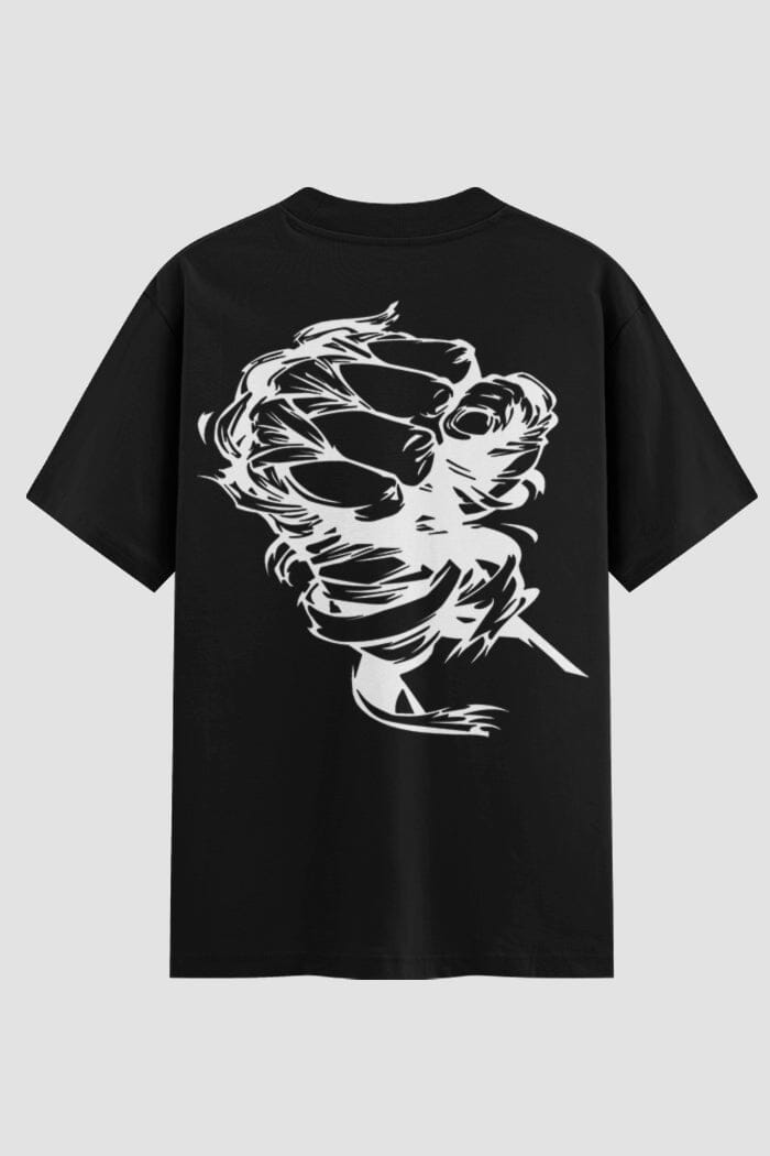 Camiseta Oversized Muay Thai Impact Fist Oversized Muay thai OnFight P Preto Masculino