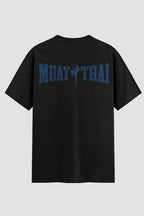 Camiseta Oversized Muay Thai Nak Muay Oversized Muay thai OnFight P Preto Masculino
