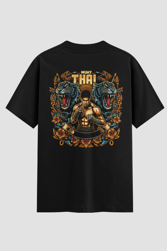 Camiseta Oversized Muay Thai Warrior – Onfight