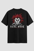 Camiseta Oversized Ogre Mode Oversized MMA OnFight P Preto Masculino