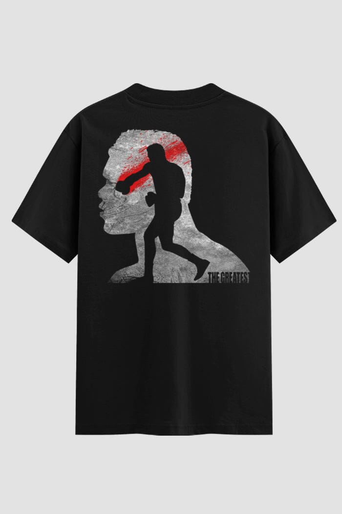 Camiseta Oversized The Greatest Onfight Oversized Boxe OnFight P Preto Masculino