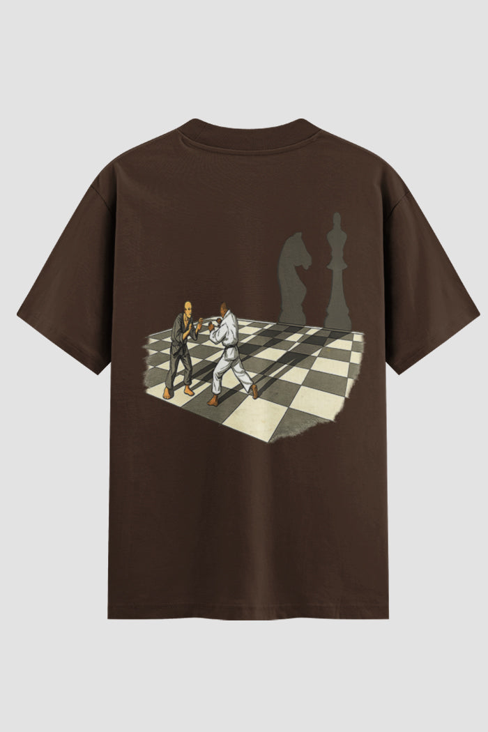 Camiseta Oversized Jiu-Jitsu Checkmate