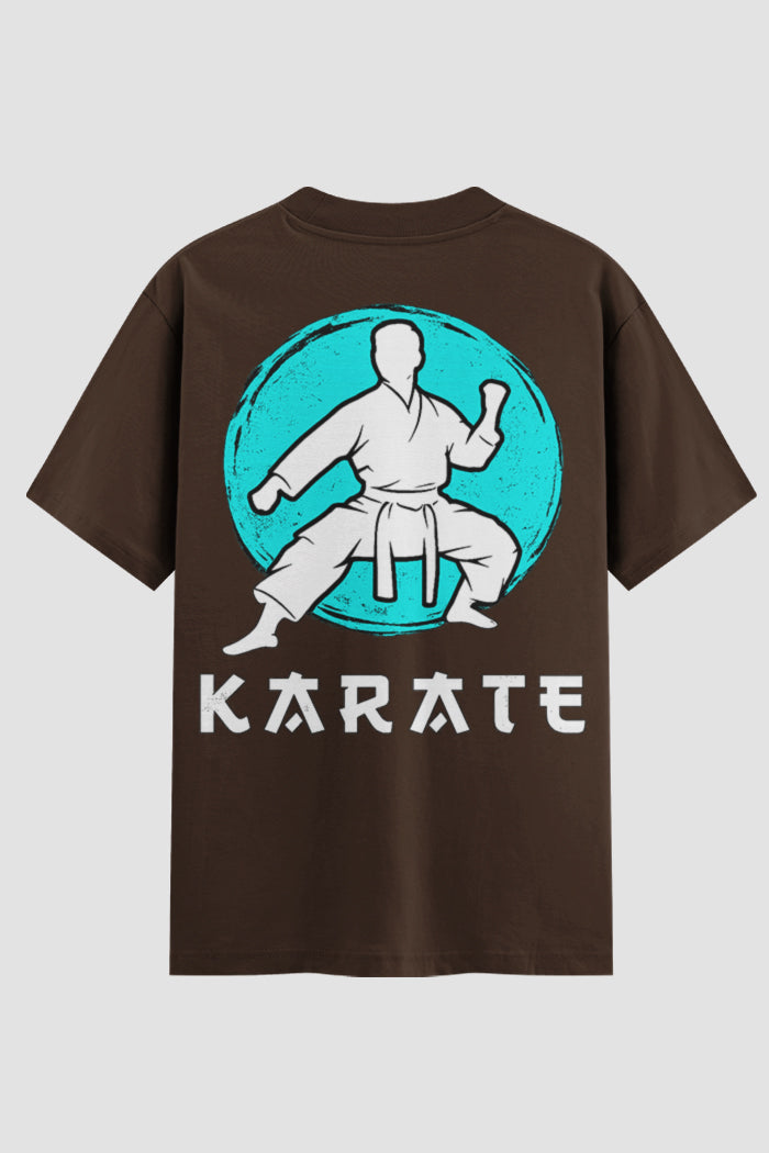 Camiseta oversized Karate Red Circle