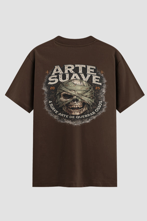 Camiseta Oversized Jiu-Jitsu Ossos & Técnica