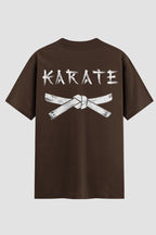 Camiseta oversized Karate Black Belt