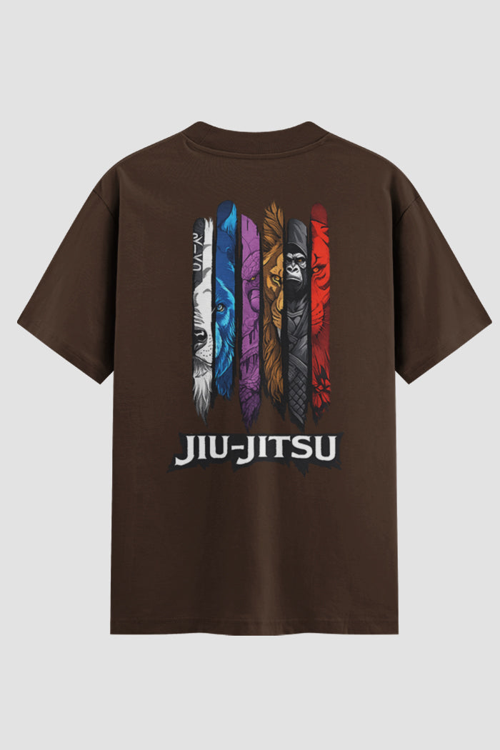 Camiseta Oversized Jiu-Jitsu  Instinct