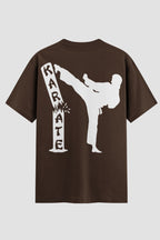 Camiseta oversized Karate Break Kick
