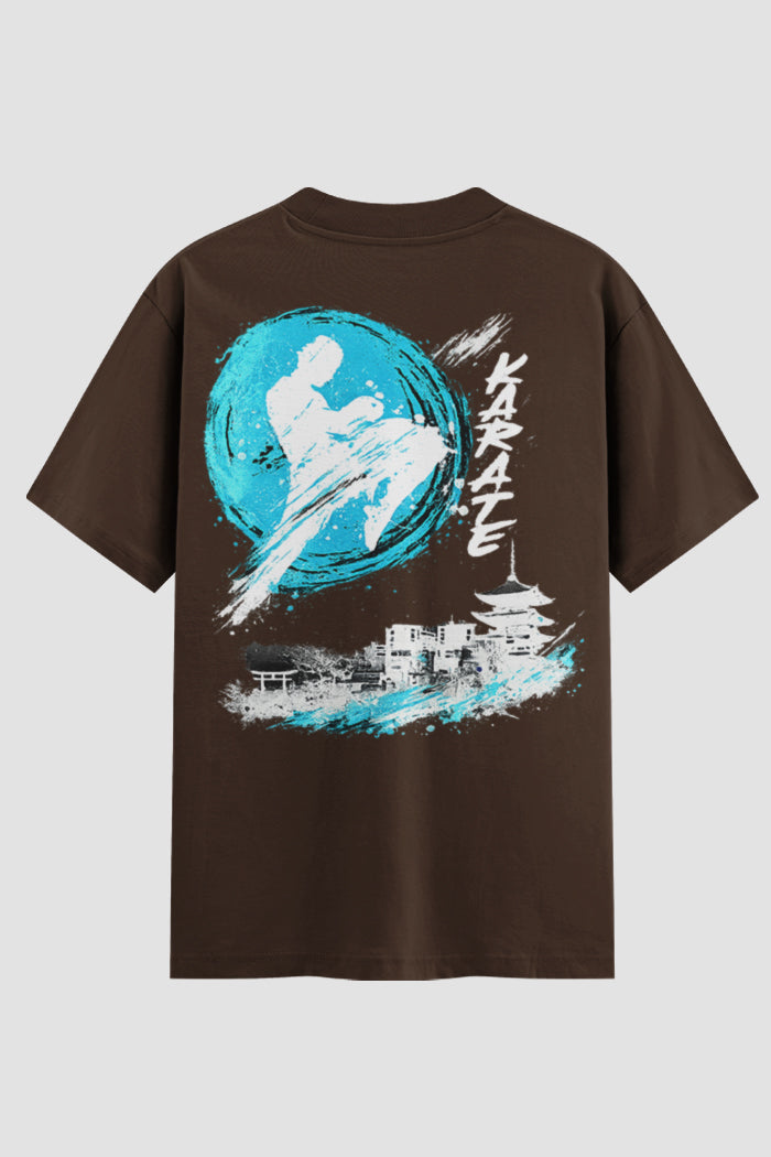 Camiseta oversized Karate Bushido Spirit