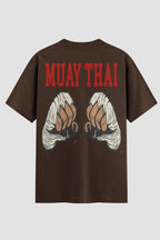 Camiseta Oversized Muay Thai Knuckles