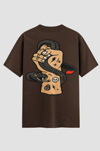 Camiseta Oversized Jiu-Jitsu Snake Lock