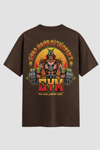 Camiseta Oversized Shao Kahn's Gym