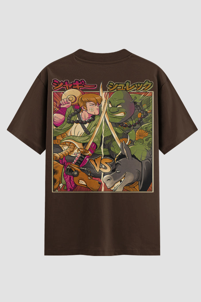 Camiseta Oversized Ogre vs 0.001% Power