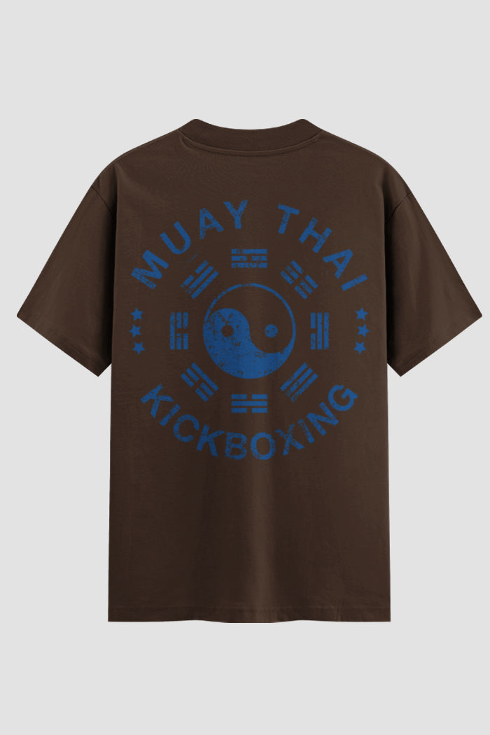 Camiseta Oversized Muay Thai Yin Yang