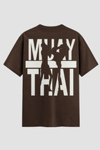 Camiseta Oversized Muay Thai Block Strike