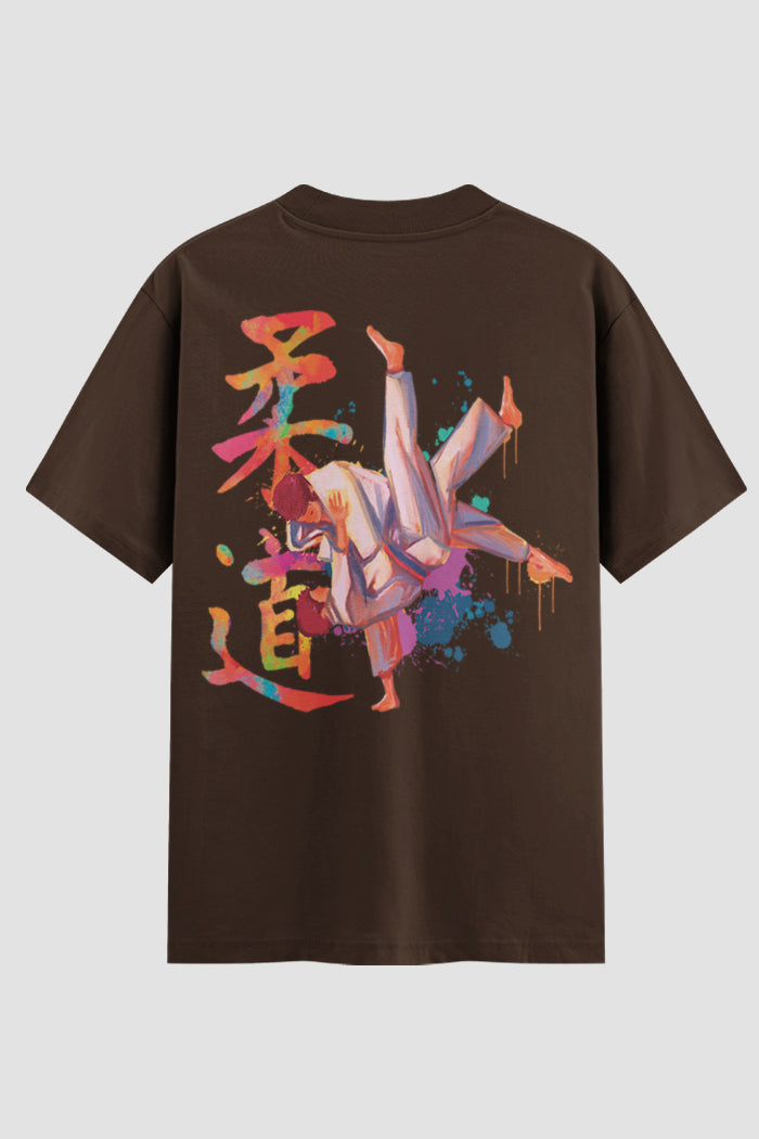 Camiseta Oversized Judo Art Throw