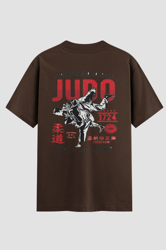 Camiseta Oversized Judo Heritage Jigoro