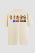 Camiseta Oversized Jiu-Jitsu  Orelha e Evolução
