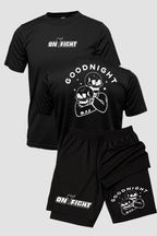 Kit Camiseta Dryfit com Short Dry Fit Jiu Jitsu Good Night