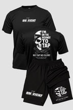 Kit Camiseta Dryfit com Short Dry Fit Jiu Jitsu im on the highway