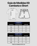 Kit Camiseta Dryfit com Short Dry Fit Jiu Jitsu Vertical