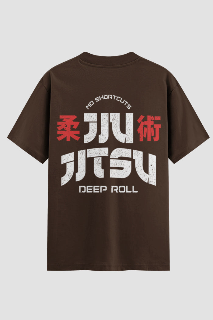 Camiseta Oversized Jiu-Jitsu Deep Roll