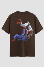 Camiseta Oversized Jiu-Jitsu Devil