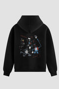 Moletom Cat & Mouse Onfight Moletons engraçados OnFight P Preto 
