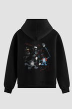 Moletom Cat & Mouse Onfight Moletons engraçados OnFight P Preto 