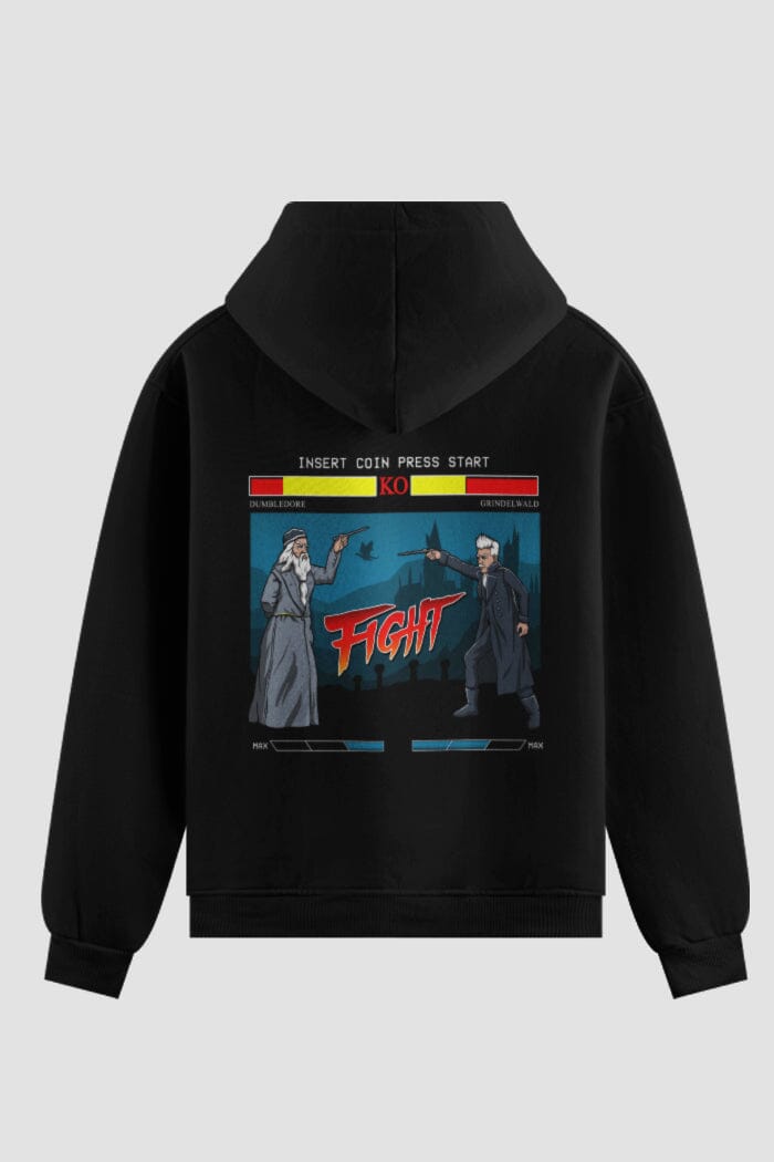 Moletom Fight Onfight Moletons engraçados OnFight P Preto 