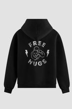 Moletom Jiu-Jitsu Free Hugs Moletom jiu-jitsu OnFight P Preto 