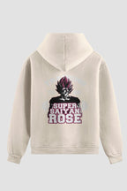 Moletom Super Saiyan Rose Onfight Moletons engraçados OnFight P Off White 