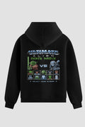 Moletom Ultimate Alien Death Match Onfight Moletons engraçados OnFight P Preto 