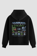 Moletom Ultimate Alien Death Match Onfight Moletons engraçados OnFight P Preto 