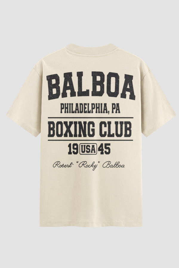 Camiseta Oversized Boxe Balboa Boxing Club