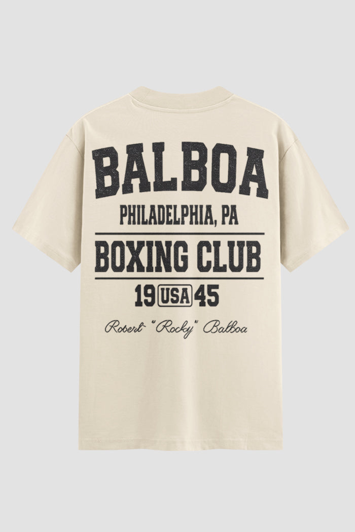 Camiseta Oversized Boxe Balboa Boxing Club