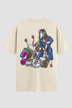 Camiseta Oversized Jiu-Jitsu Unicorno - lojaonfight