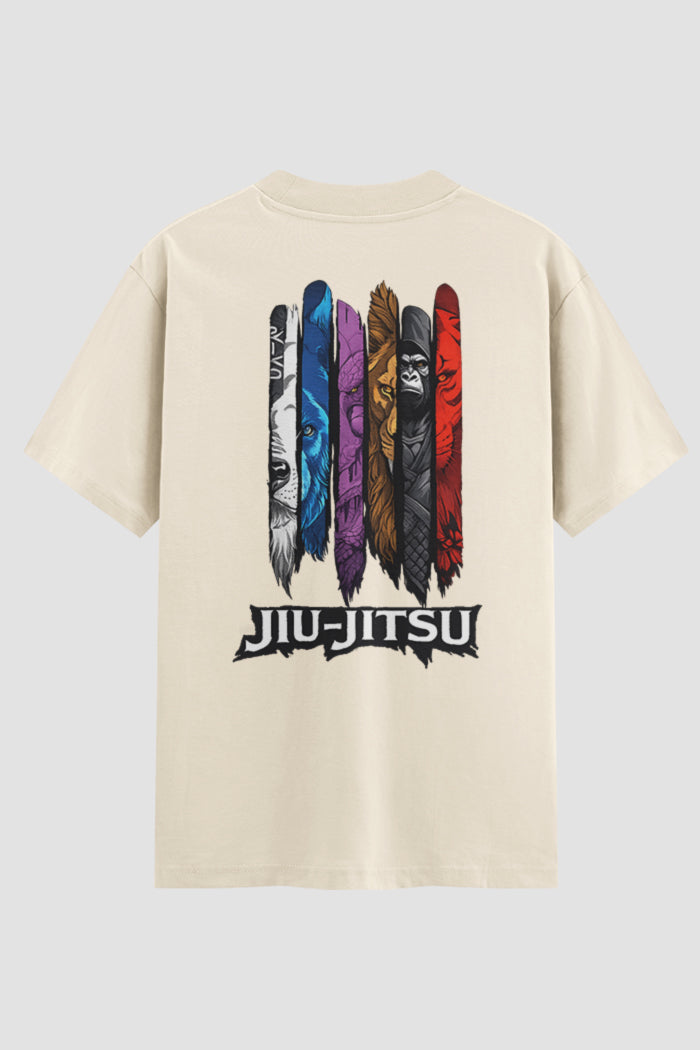Camiseta Oversized Jiu-Jitsu  Instinct