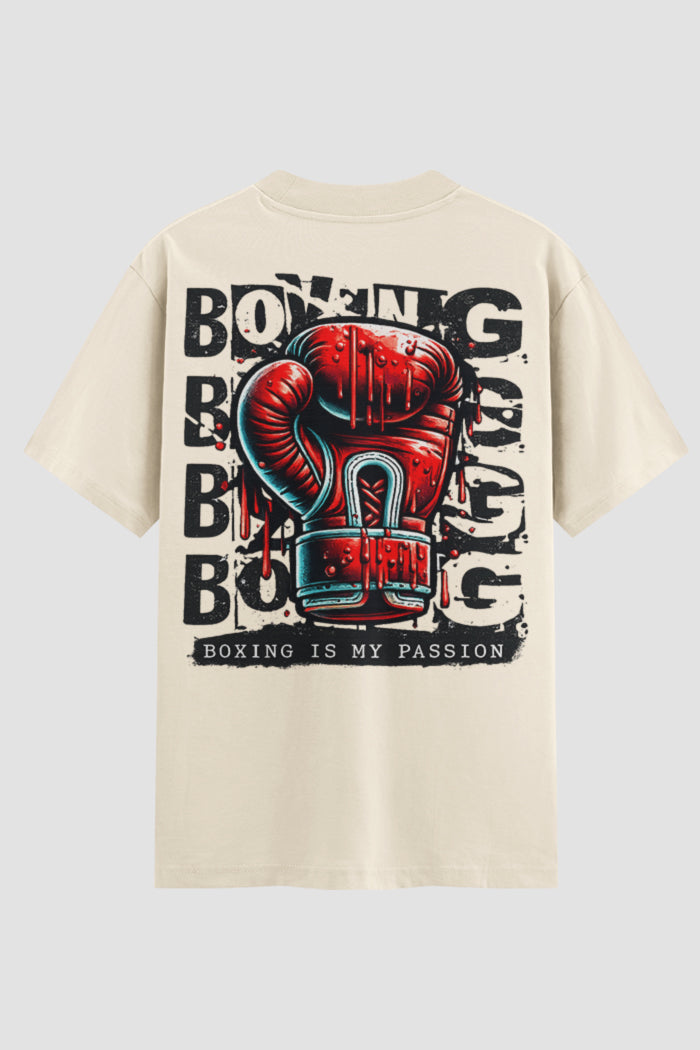 Camiseta Oversized Boxe Boxing Passion