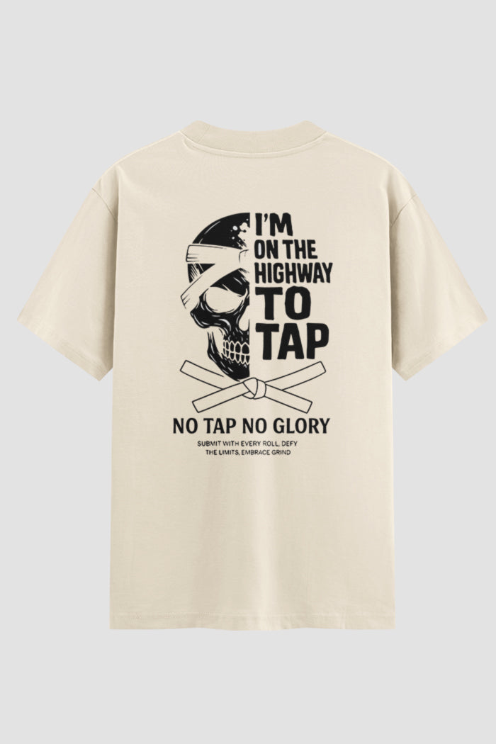 Camiseta Oversized Jiu-Jitsu I'm On the HighWay