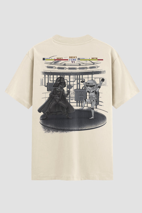 Camiseta Oversized Vader vs Trooper
