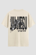 Camiseta Oversized Jiu-Jitsu Tap snap or nap