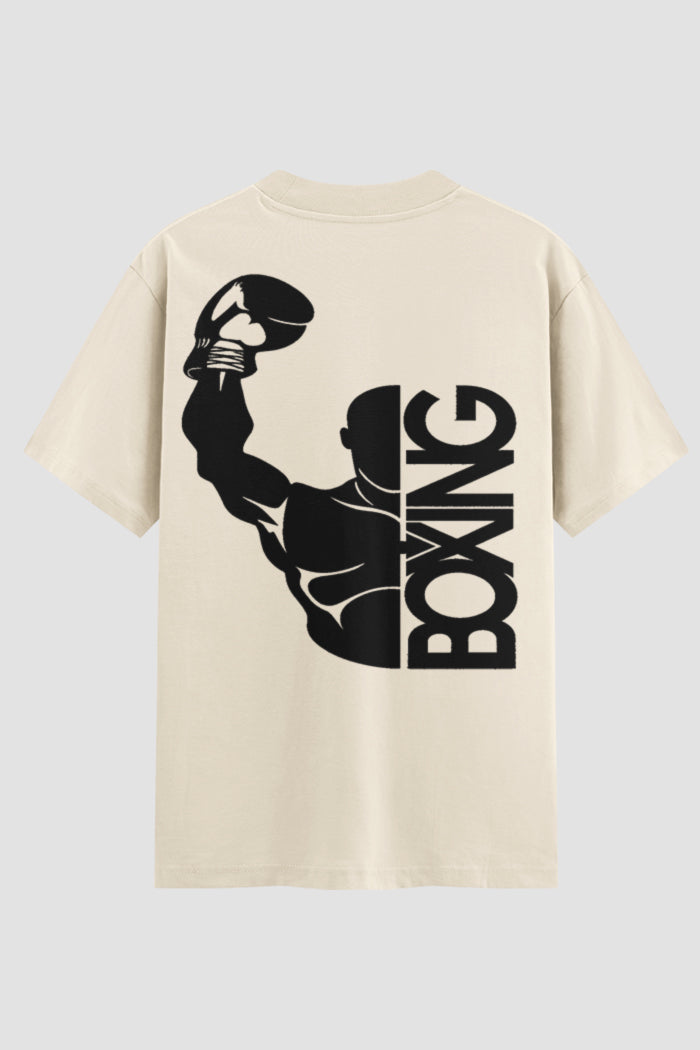 Camiseta Oversized Boxe Boxing Power