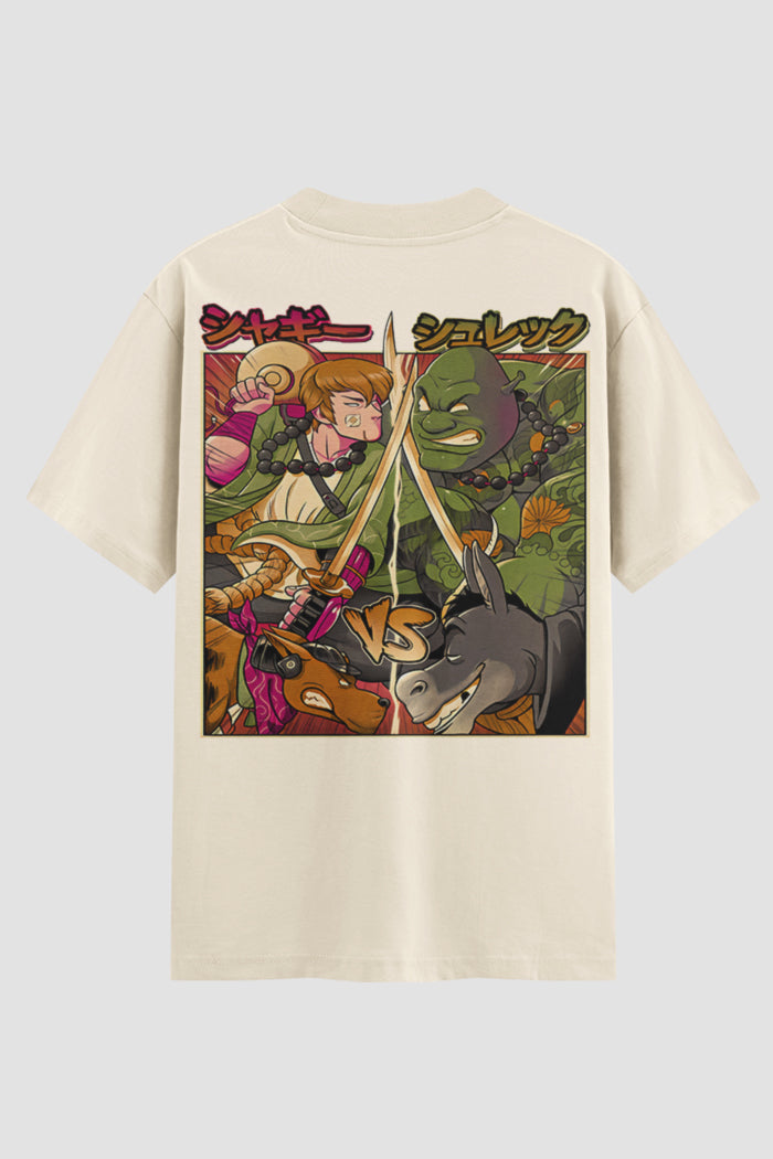 Camiseta Oversized Ogre vs 0.001% Power