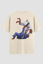 Camiseta Oversized Jiu-Jitsu Devil