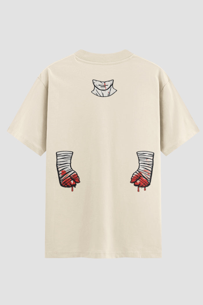 Camiseta Oversized Muay Thai  Blood on the Hands
