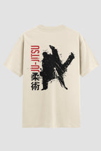 Camiseta Oversized Jiu-Jitsu Silent Warrior