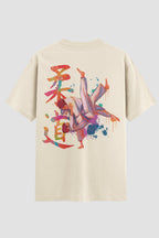Camiseta Oversized Judo Art Throw